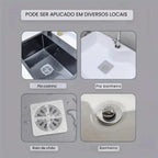 Protetor de Ralo Descartável Adesivo Kit