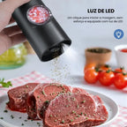 Moedor Automático de Sal e Pimenta