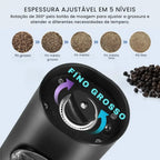 Moedor Automático de Sal e Pimenta