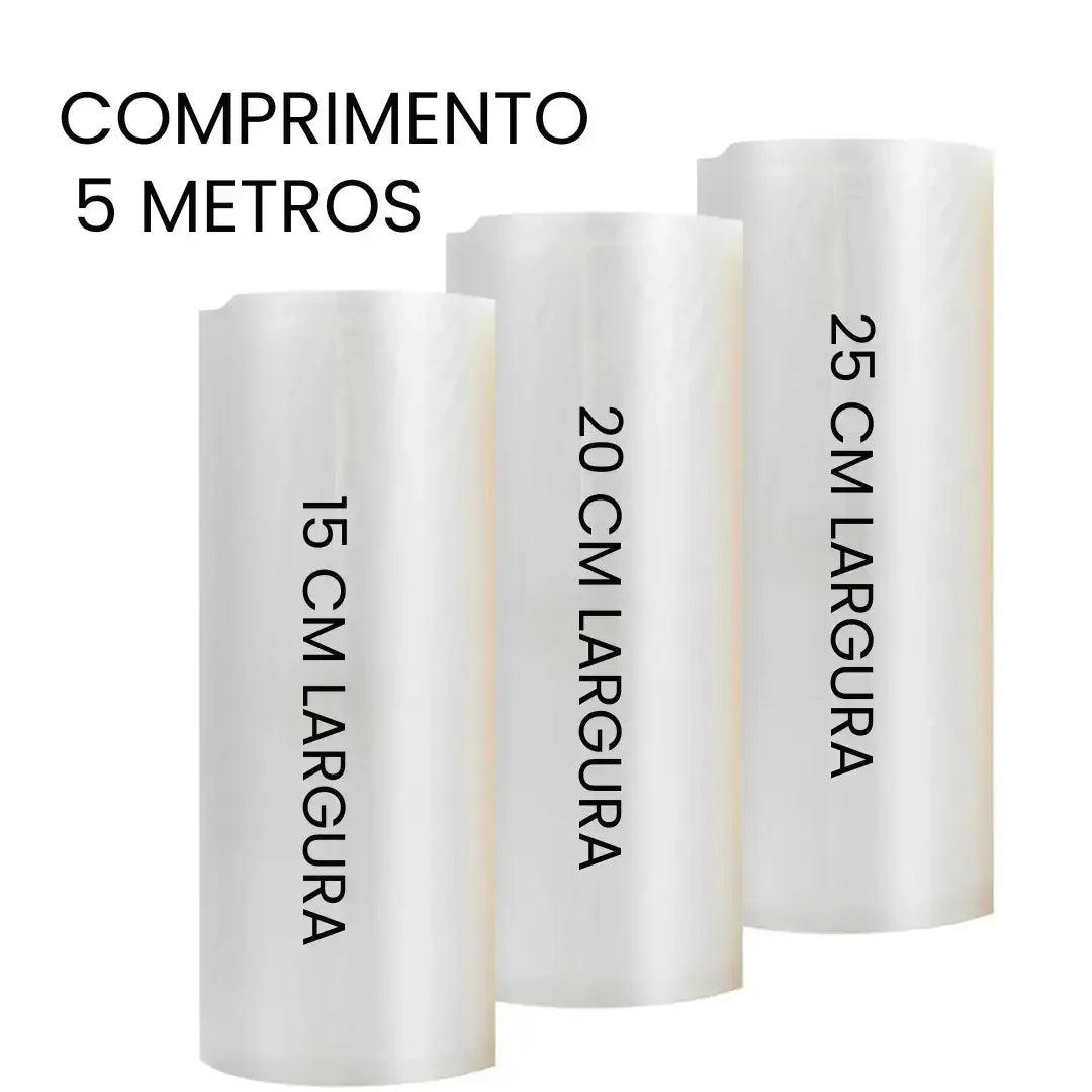 Rolos de Embalagem a Vácuo 5 Metros