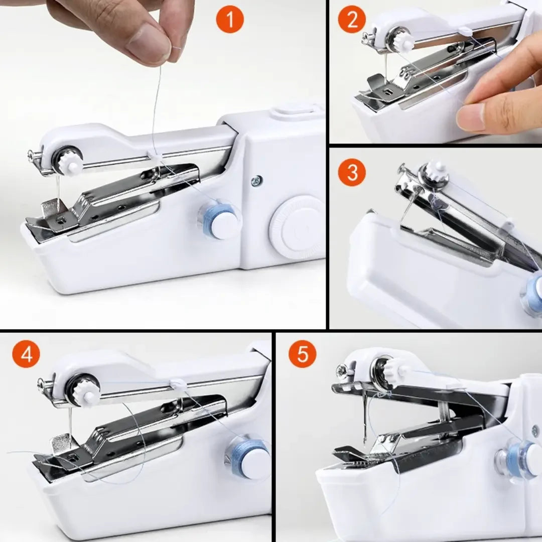 Mini Máquina de Costura Manual Portátil