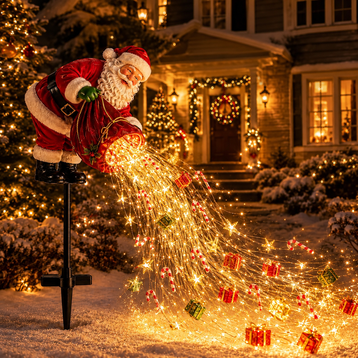 🎅✨ Cascata Mágica do Papai Noel™ — Faça a Magia do Natal Fluir