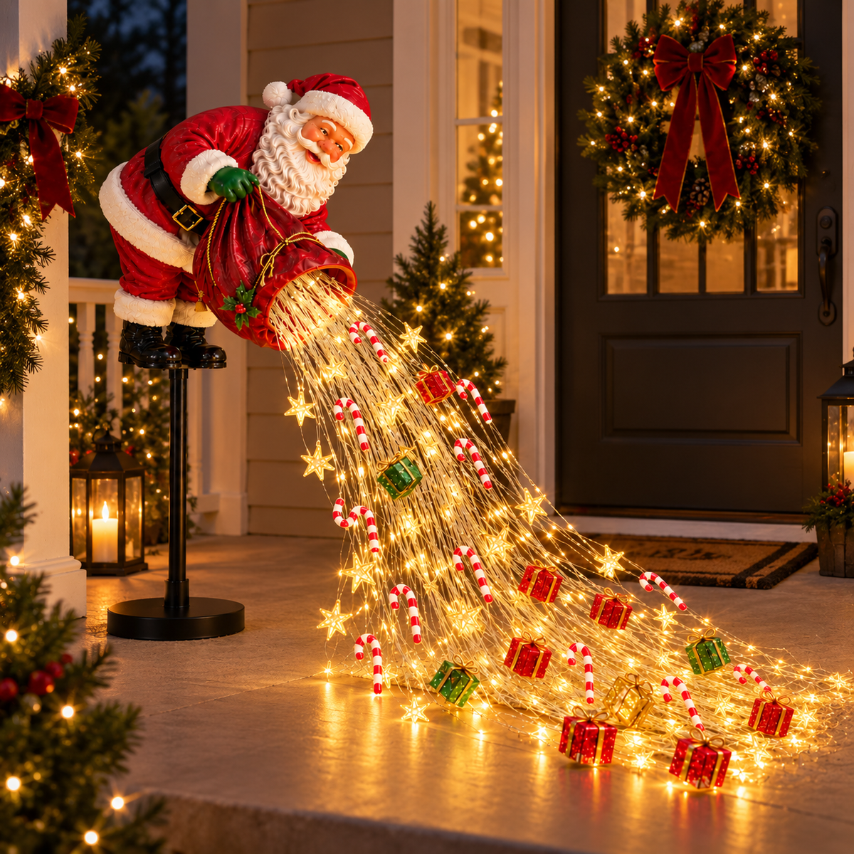 🎅✨ Cascata Mágica do Papai Noel™ — Faça a Magia do Natal Fluir