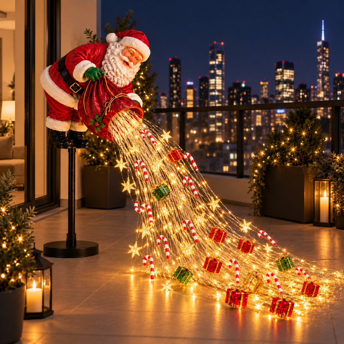 🎅✨ Cascata Mágica do Papai Noel™ — Faça a Magia do Natal Fluir