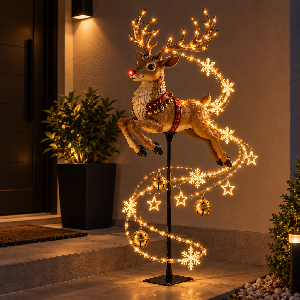 ✨ Luz Mágica de Natal — Transforme Qualquer Espaço em um Cenário Encantado 🎄