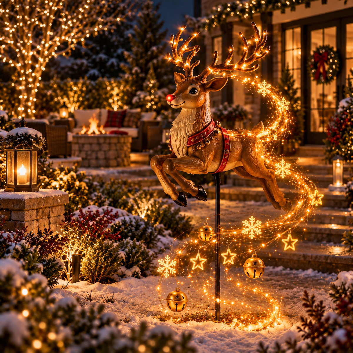 ✨ Luz Mágica de Natal — Transforme Qualquer Espaço em um Cenário Encantado 🎄
