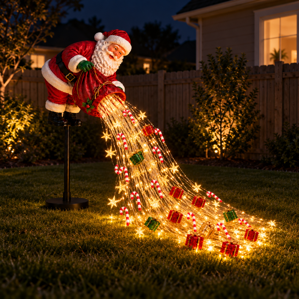 🎅✨ Cascata Mágica do Papai Noel™ — Faça a Magia do Natal Fluir