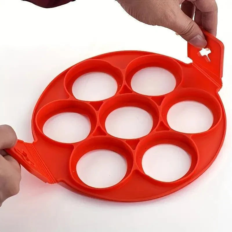Forma para Panquecas em Silicone Antiaderente - Compre 2 Leve 3