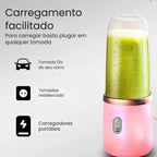 Mini Liquidificador Portátil Recarregável com Copo Extra
