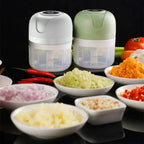Mini Processador Alimentos Automático Sem Fio