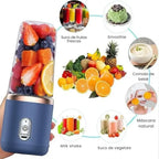 Mini Liquidificador Portátil Recarregável com Copo Extra