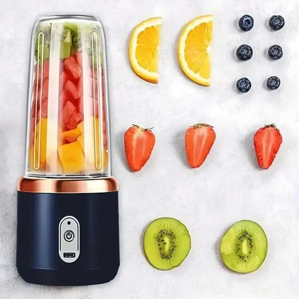 Mini Liquidificador Portátil Recarregável com Copo Extra
