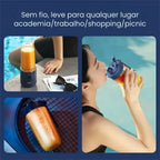Mini Liquidificador Portátil Recarregável com Copo Extra