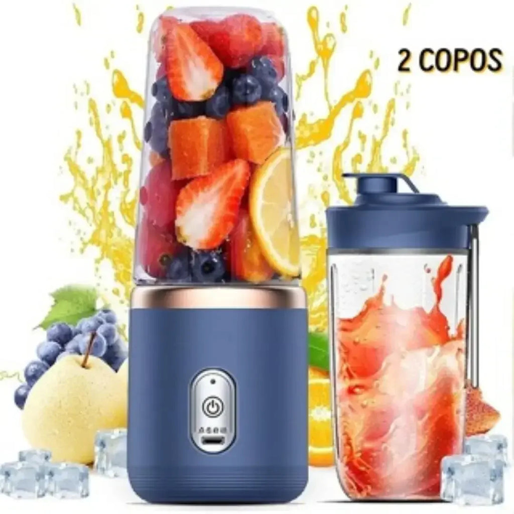 Mini Liquidificador Portátil Recarregável com Copo Extra