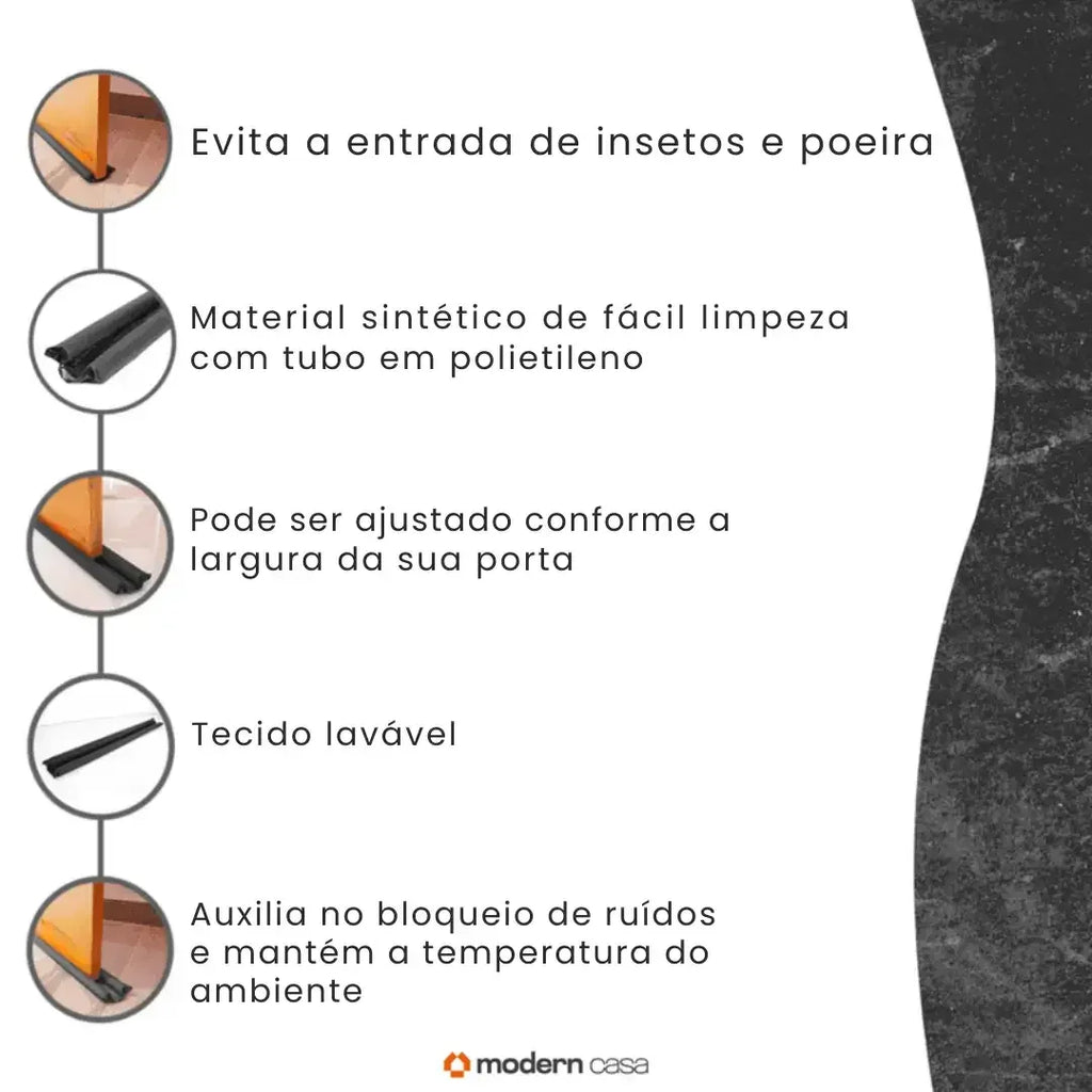 Tampa e veda porta