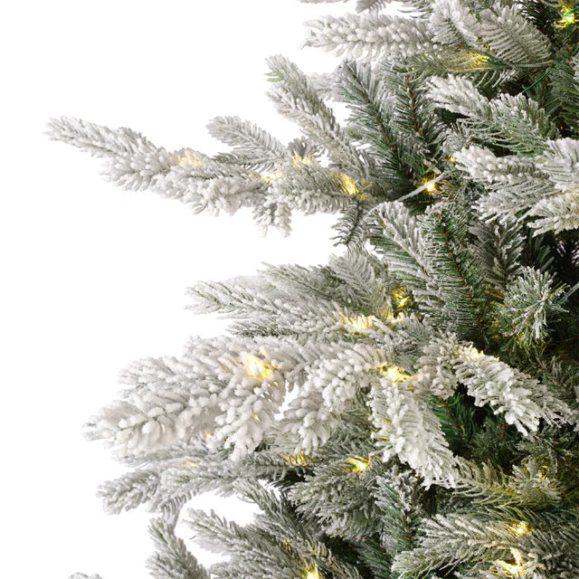 Árvore de Natal Nevada 1,80m de Altura - 1.326 Galhos - Micro LED
