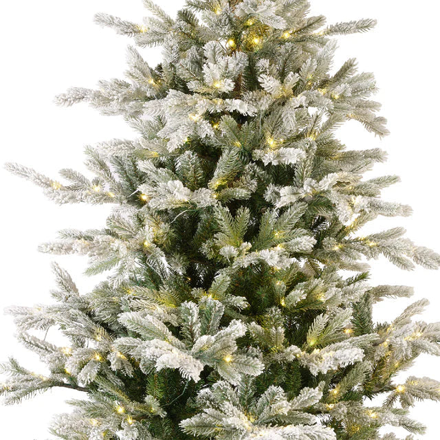Árvore de Natal Nevada 1,80m de Altura - 1.326 Galhos - Micro LED